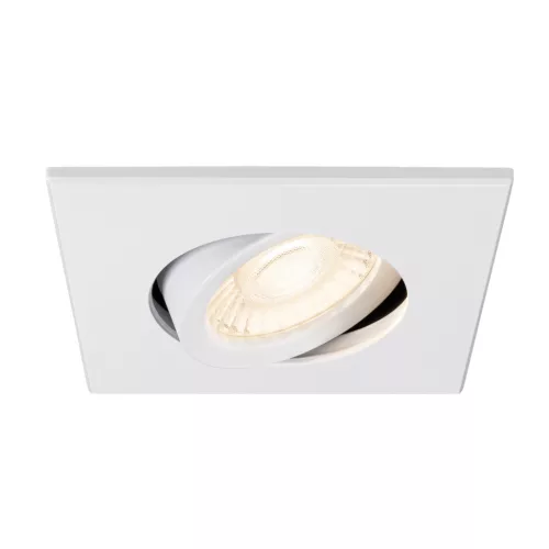 UNIVERSAL DOWNLIGHT fehér szögletes lámpa burkolat
