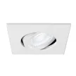 UNIVERSAL DOWNLIGHT fehér szögletes lámpa burkolat