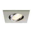 UNIVERSAL DOWNLIGHT króm szögletes lámpa burkolat
