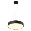 MEDO PRO 40 fekete Dali touch 80° kerek állítható színhőmérsékletű dimmelhető fali és mennyezeti LED lámpa