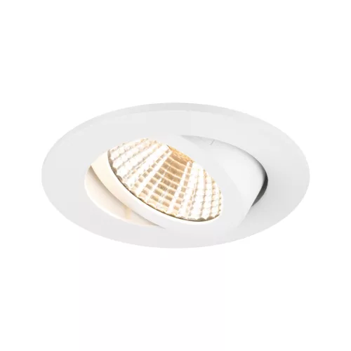 NEW TRIA 68 fehér 2700K 38° kerek billenthető mennyezeti süllyesztett LED spot lámpa