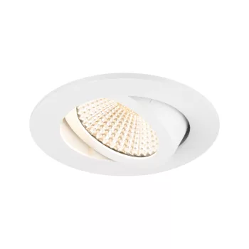   NEW TRIA 68 fehér 2700K 60° kerek billenthető mennyezeti süllyesztett LED spot lámpa
