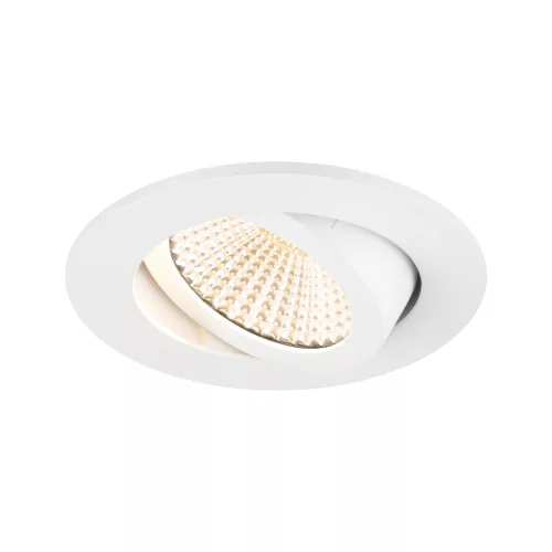 NEW TRIA 68 fehér 2700K 60° kerek billenthető mennyezeti süllyesztett LED spot lámpa