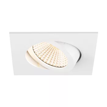   NEW TRIA 68 fehér 2700K 60° szögletes billenthető mennyezeti süllyesztett LED spot lámpa