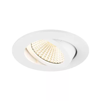   NEW TRIA 68 fehér 1800-3000K 60° színhőmérséklet és fényerőszabályozós kerek billenthető mennyezeti süllyesztett LED spot lámpa