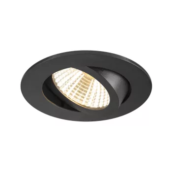   NEW TRIA UNIVERSAL 68 fekete 38° billenthető mennyezeti süllyesztett LED spot lámpa