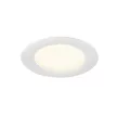 DOWNLIGHT V 100 fehér lapos mennyezeti süllyesztett lámpakeret