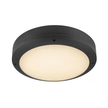   OUTDOOR BULKHEAD V360 fekete kültéri fali és mennyezeti LED lámpa