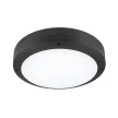 OUTDOOR BULKHEAD V360 fekete kültéri fali és mennyezeti LED lámpa