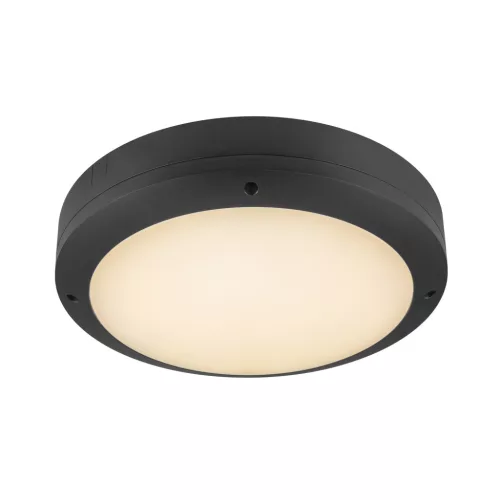 OUTDOOR BULKHEAD V360 SENSOR fekete mozgásérzékelős kültéri fali és mennyezeti LED lámpa