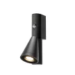 T-TUBE SENSOR fekete GU10 IP44 mozgásérzékelős kültéri fali lámpa