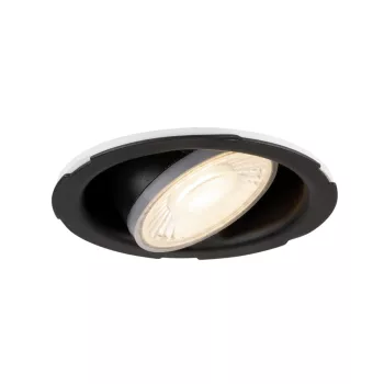   UNIVERSAL DOWNLIGHT fekete spot lámpa billenthető süllyesztett led modul
