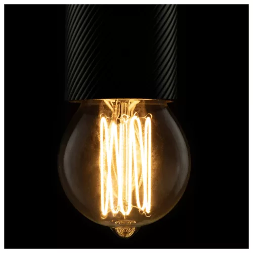 LED SOFT CAGE átlátszó E27 6W 2200K dimmelhető filament LED izzó