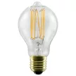 LED SOFT CAGE átlátszó E27 6W 2200K dimmelhető filament LED izzó