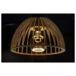 LED FLOATING GLOBE 125 szürke E27 6W 1900K füstüveg dimmelhető filament LED izzó