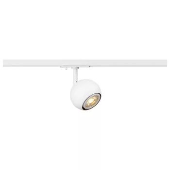   LIGHT EYE 90 fehér GU10 gömb alakú állítható lámpa 1 fázisú sínhez