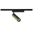 GRIP! M bronz-fekete 3000K hengeres dimmelhető állítható LED spot lámpa 1 fázisú sínhez