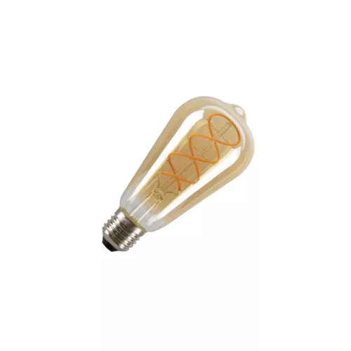 LEDST64 arany színű E27 4W 1800K filament LED izzó