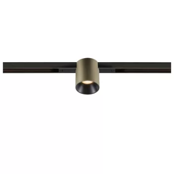   FIX-IT! 48V DALI bronz-fekete 2700K 6.6W 36° kerek LED spot lámpa 48V felületre szerelt alacsony feszültségű sínhez