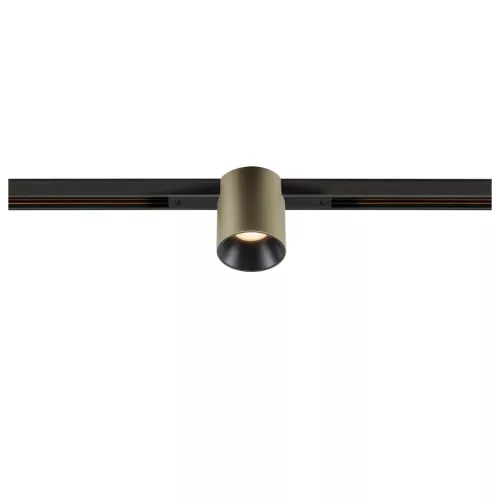 FIX-IT! 48V DALI bronz-fekete 2700K 6.6W 36° kerek LED spot lámpa 48V felületre szerelt alacsony feszültségű sínhez