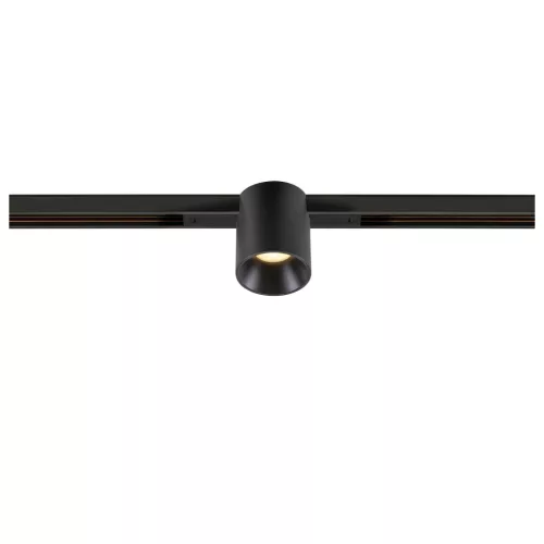 FIX-IT! 48V DALI fekete 3000K 6.6W 36° kerek LED spot lámpa 48V felületre szerelt alacsony feszültségű sínhez