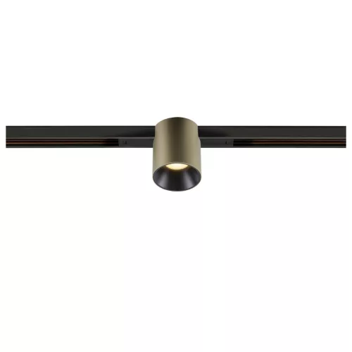FIX-IT! 48V DALI bronz-fekete 2000-3000K 7.4W 36° kerek LED spot lámpa 48V felületre szerelt alacsony feszültségű sínhez