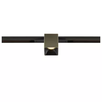   FIX-IT! 48V DALI bronz-fekete 2000-3000K 7.4W 36° szögletes LED spot lámpa 48V felületre szerelt alacsony feszültségű sínhez