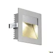SLV FRAME CURVE LED 111292 szürke süllyesztett fali útvonal és lépcsővilágító lámpa
