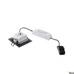SLV FRAME BASIC LED 112720 fekete süllyesztett fali útvonal és lépcsővilágító lámpa