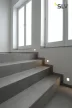 FLAT FRAME BASIC ezüst QT9 falba süllyesztett lámpa