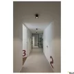 SLV TRILEDO SQUARE CL 113940 fekete állítható mennyezeti LED spot lámpa