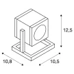 SLV CUBIX 132835 antracit kültéri mobil spot lámpa