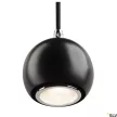 SLV LIGHT EYE BALL 133490 fekete-króm függesztett spot lámpa