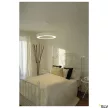 SLV MEDO RING 60 133841 fehér dimmelhető függesztett mennyezeti LED lámpa
