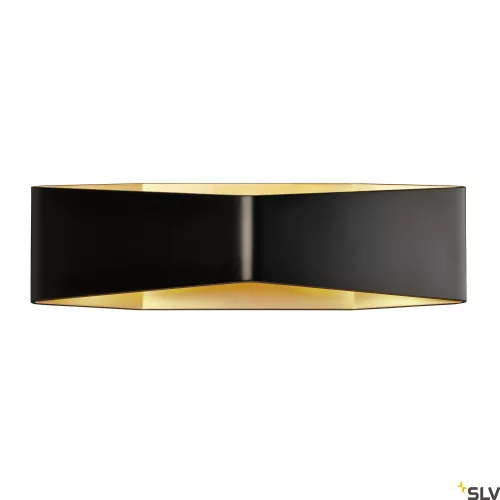 SLV CARISO WL-4 151740 fekete-arany dimmelhető fali LED lámpa