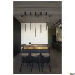 SLV HELIA 30 152360 fekete dimmelhető függesztett LED spot lámpa