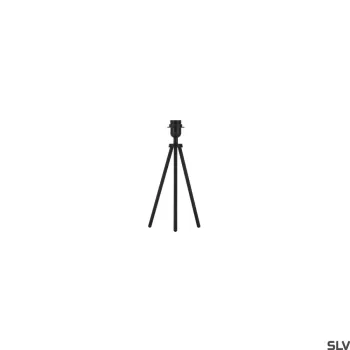 SLV FENDA tripod 155540 fekete 3 lábú asztali lámpa váz