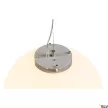 SLV ROTOBALL 40 165410 szürke függesztett lámpa
