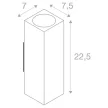 SLV THEO WALL UP / DOWN 229532 szürke kültéri fali lámpa