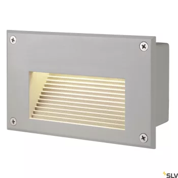 SLV BRICK DOWNUNDER 229702 szürke kültéri falba süllyeszthető LED lámpa