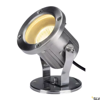 SLV NAUTILUS 229741 rozsdamentes acél kültéri felületre szerelhető kerti spot lámpa