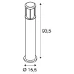 SLV OTOS GLAS 230465 antracit kültéri allólámpa