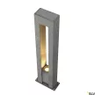 SLV ARROCK ARC 231420 szürke-króm kültéri allólámpa