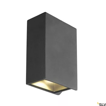 SLV QUAD 2 XL 232445 antracit kültéri fali LED lámpa