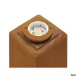 SLV RUSTY SQUARE 40 233427 corten acél kültéri LED allólámpa