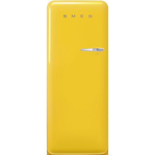 SMEG 50's Style FAB28LYW5 sárga retro design hűtőszekrény fagyasztóval