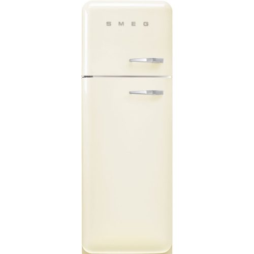SMEG 50's Style FAB30LCR5 krémszínű felülfagyasztós szabadonálló retro design hűtőszekrény fagy