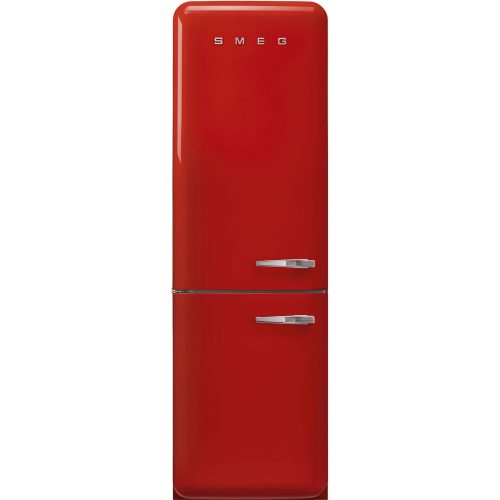 SMEG 50's Style FAB32LRD5 piros alulfagyasztós kombinált retro design hűtőszekrény fagyasztóval
