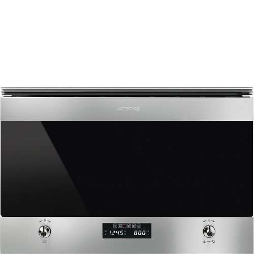 SMEG Classica MP322X1 inox beépíthető mikrohullámú sütő