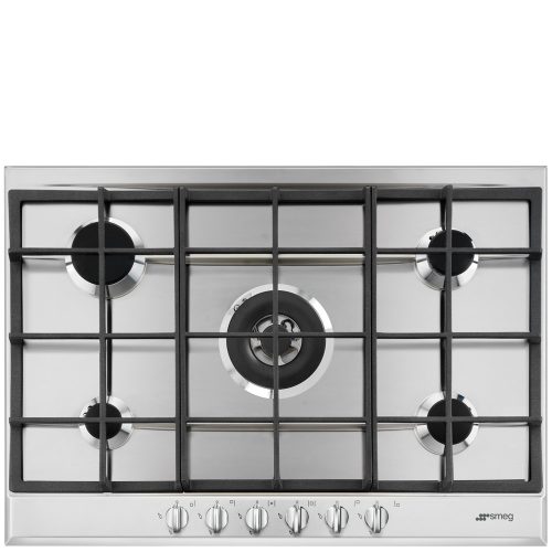 SMEG Selezione P272XGH inox beépíthető gáz főzőlap